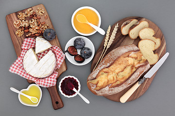 Image showing Rustic French Snack Food