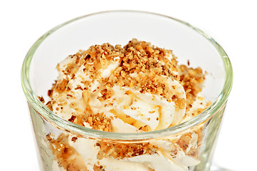 Image showing ice cream with nuts