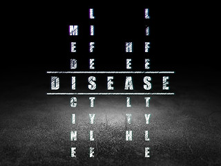 Image showing Medicine concept: Disease in Crossword Puzzle