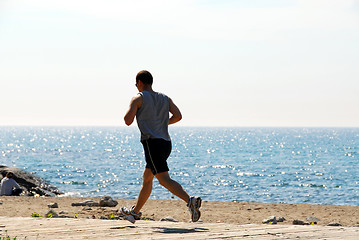 Image showing Man jogging