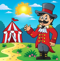 Image showing Circus ringmaster theme image 3