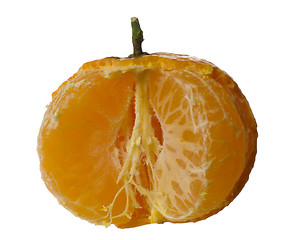 Image showing Half a mandarin orange

