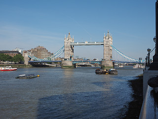 Image showing Tower Bridge in London