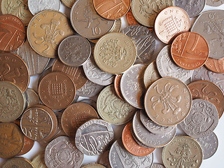 Image showing Pound coins