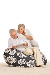 Image showing Happy elderly couple