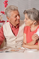 Image showing Portrait of senior couple