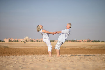 Image showing Mature couple in love 