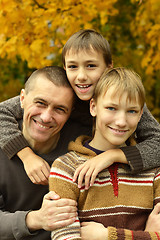 Image showing Happy smiling family 