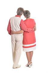 Image showing happy elderly couple 