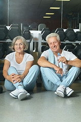 Image showing Smiling senior couple 