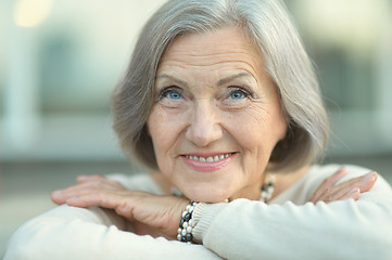 Image showing Happy Senior woman