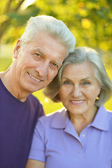 Image showing Happy Mature couple
