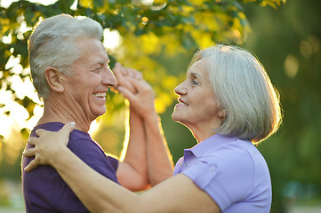 Image showing Happy Mature couple