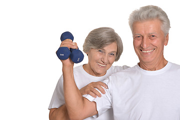 Image showing Senior Couple Standing 