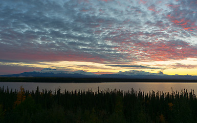 Image showing Willow Lake Southeast Alaska Wrangell St. Elias National Park