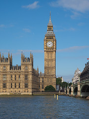 Image showing Houses of Parliament in London