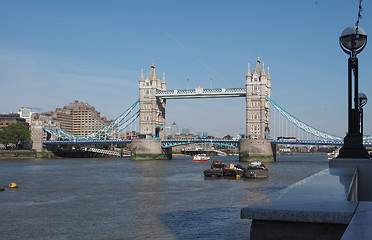 Image showing Tower Bridge in London