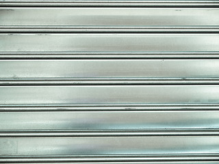 Image showing Corrugated steel