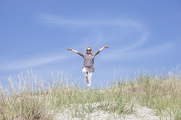 Image showing Sport in the dunes