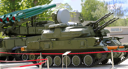 Image showing Missile and anti-aircraft  