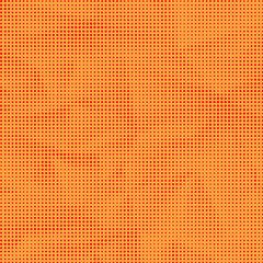 Image showing Orange Halftone Pattern