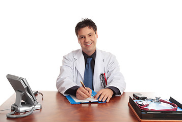 Image showing Friendly Caring Doctor