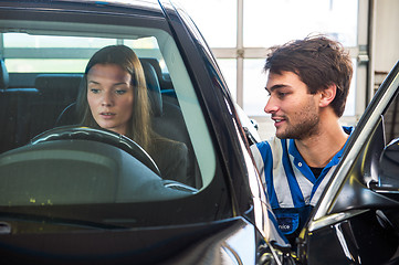 Image showing Buying a used car