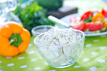 Image showing feta cheese