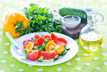 Image showing vegetable salad