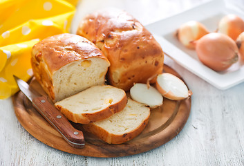 Image showing onion bread