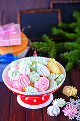 Image showing mini meringues