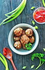 Image showing meat balls