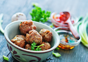 Image showing meat balls