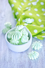 Image showing mini meringues