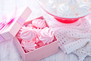 Image showing mini meringues