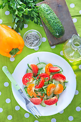 Image showing vegetable salad