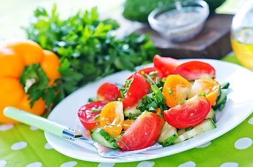 Image showing vegetable salad