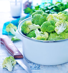 Image showing raw broccoli