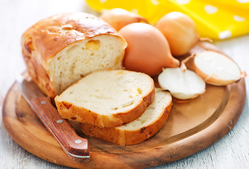 Image showing onion bread