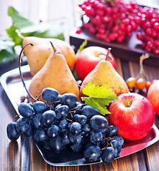 Image showing autumn fruits