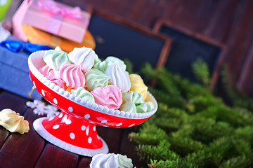 Image showing mini meringues