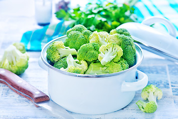 Image showing raw broccoli