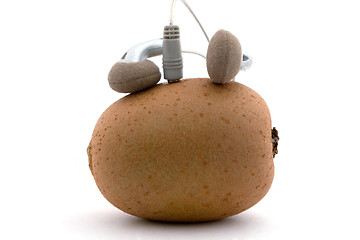 Image showing The kiwifruit - music player 2