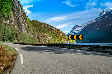 Image showing Road in Norway