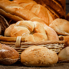 Image showing Breads and baked goods