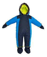 Image showing Childrens snowsuit fall