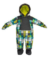 Image showing Childrens snowsuit fall