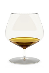 Image showing cognac glass