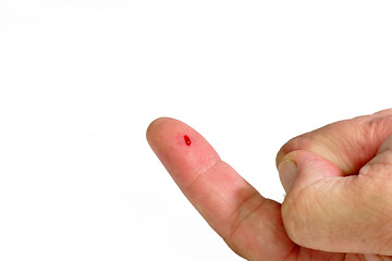 Image showing Bloody Forefinger