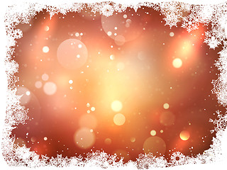 Image showing Abstract christmas background. EPS 10